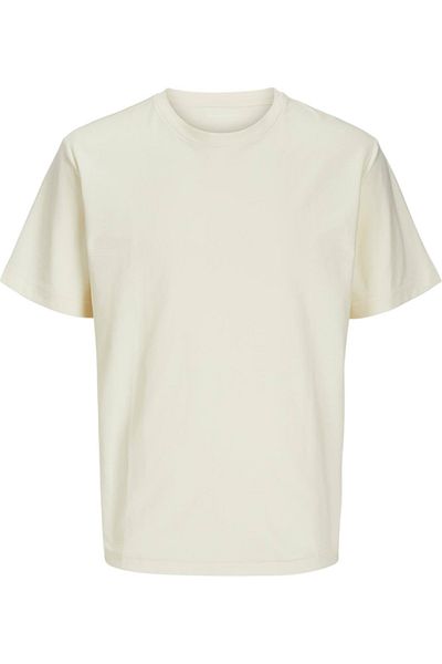 Jack & Jones Tricou JACK & JONES Διαχωρισμένο Twill - 12273109-Αντίκες Λευκό
