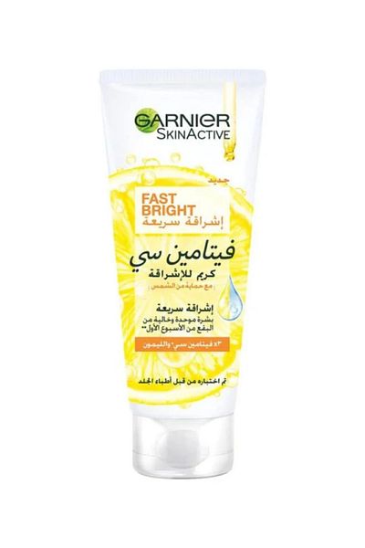 Garnier كريم اشراقة سريعة بخلاصة فيتامين سي والليمون, 25 مل