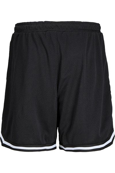 Jack & Jones Σορτς JACK & JONES Karl Energize Mesh Mid - 12277554-Μαύρο