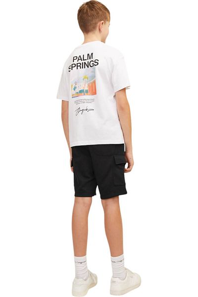 Jack & Jones Κοντό JACK & JONES Bradley Cargo SN JNR - 12254213-Μαύρο