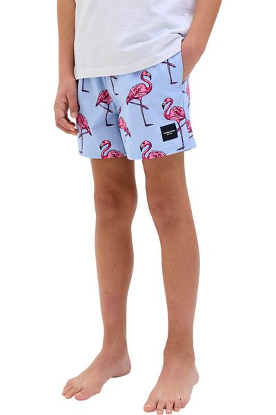 Jack & Jones Σορτς JACK & JONES Maui Μαγιό Novelty AOP JNR - 12273843-Iceland Poppy