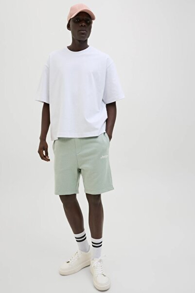 Jack & Jones Σορτς JACK & JONES Gordon Beau Mid - 12268770-Iceberg Green