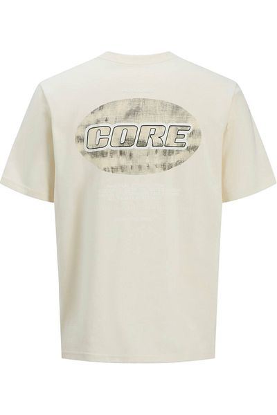 Jack & Jones Tricou JACK & JONES Lido AOP Πίσω Εκτύπωση - 12276629-Γλυκό Καλαμπόκι