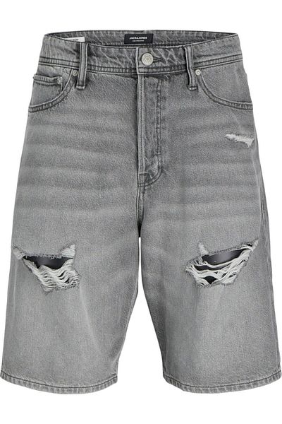 Jack & Jones Σορτς JACK & JONES Alex Original SQ073 - 12274957-Γκρι Τζιν