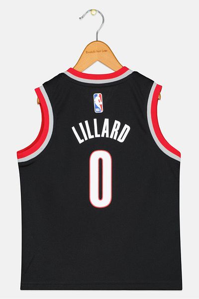 Nike X Nba Toddlers Boy Portland Trail Blazers Basketball Jersey, Black