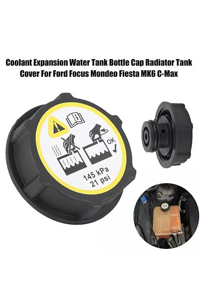 Choice For Ford Fiesta Focus Transit Galaxy Kuga Radiator Coolant Expansion Tank Cap 1224233 1301104 3M5...
