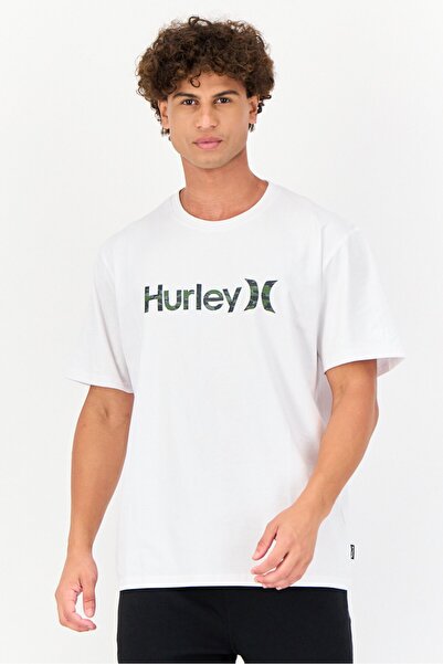 Hurley x Kai Klenny Men Sportswear Fit Short Sleeves Outdoor T-Shirt, White