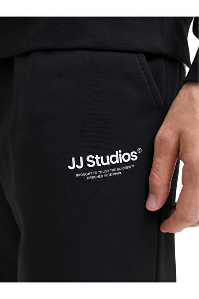 Jack & Jones Παντελόνι JACK & JONES Kane Soho - 12278943-Μαύρο