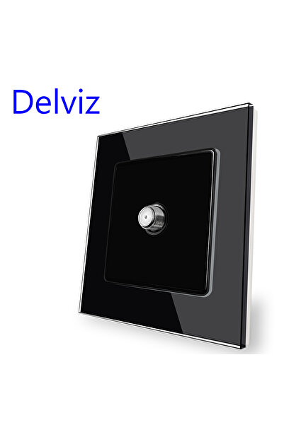 Choice Black Delviz UK standard Wall satellite Sket, 86mm*86mm White New Styl...