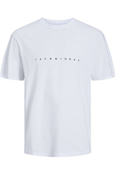 Jack & Jones Tricou JACK & JONES Star - 12234746-Λευκό