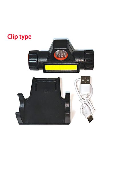 Choice Clamp type Welding Face Cover Lamp USB Charging XPE+COB Dual-purpose Headlight Argon Arc Welding Cap