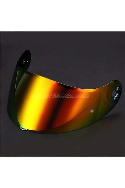 Choice Red Gold Helmet Shields Visor Replacement for NOLAN X803, X803RS,X802R...