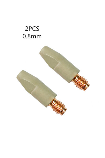 Choice6 قطعتان من فوهات اللحام MIG ذات طرف 0.8 مم، مطلية بطبقة حماية جديدة 24...