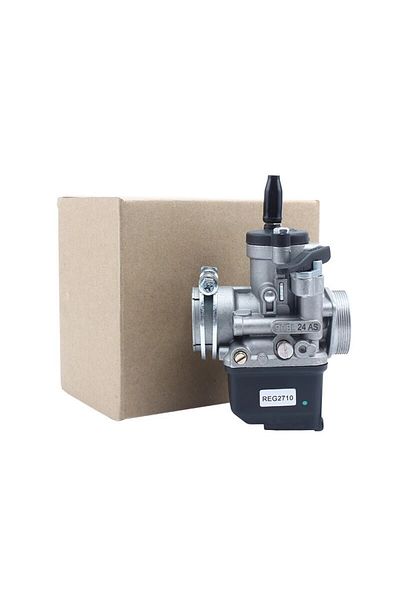 Choice 24mm Racing Motorcycle Flat Curtain Carburetor for Dellorto PHBL 20 24 25 26 28mm 2/4T Stroke 50-300