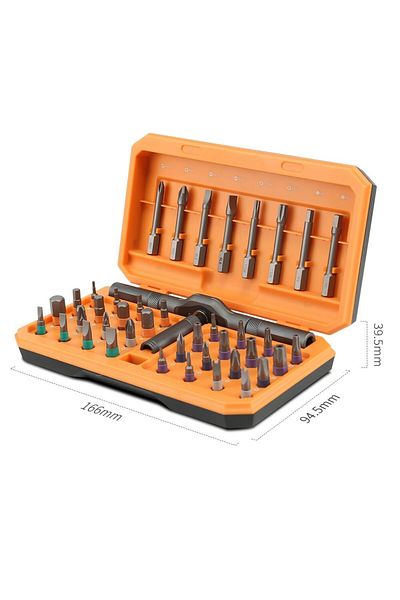 Choice 42 in 1 Ratchet Set 42 in 1 Precision Screwdriver Set Ratchet Portable Manual Hand Tool Kit Magnetic