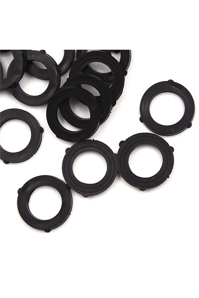Choice 20pcs Heavy Duty Rubber Rubber Washer Garden Hose Washer 3/4" OD O-Ring Gasket Flat Parts