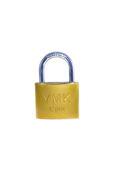 PRATİKOBA Eco Yellow Painted Short Hook Padlock 25mm