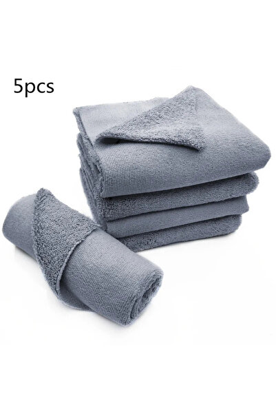 Choice3 black5pcs 5pcs Car Wash Microfiber Towel Car Cleaning Drying Cloth Ca...