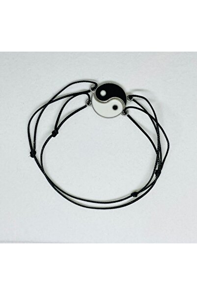 OEM Set bratari cu snur pentru cuplu YIN&amp;YANG