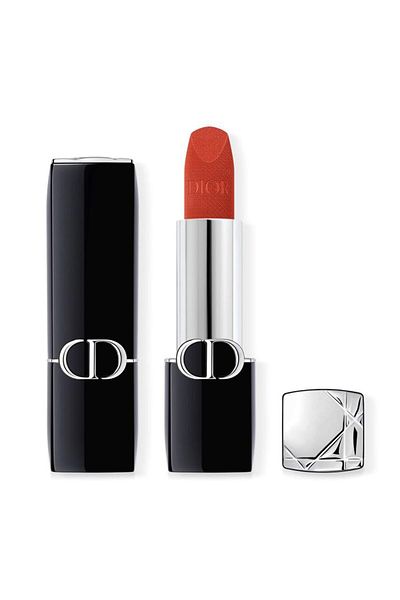 Dior Rouge Lipstick 840 Rayonnante (Velvet) refillable, 1 Count (Pack of 1)