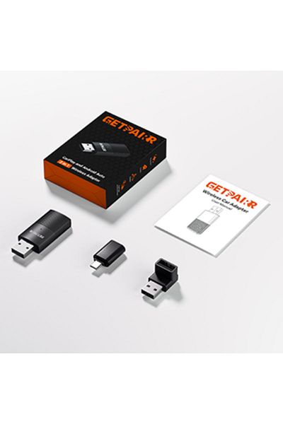 Choice Carplay Android GetPairr Wireless CarPlay Dongle Android Auto Mini Adapter Plug And Play WiFi Fast C