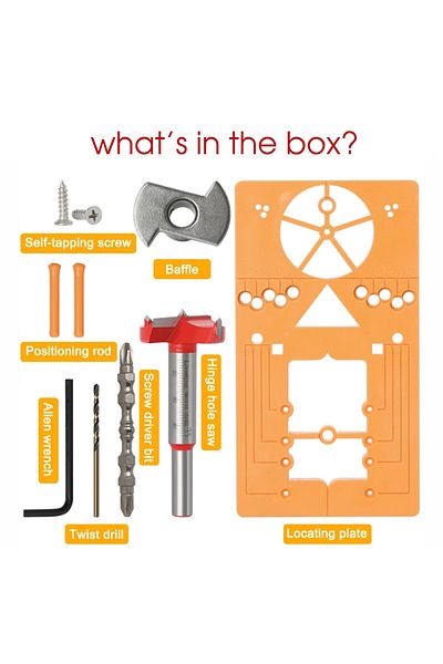 Choice SET 35mm Multifunction Hinge Position tools Auxiliary door Cabine woodworking hole drilling guide l