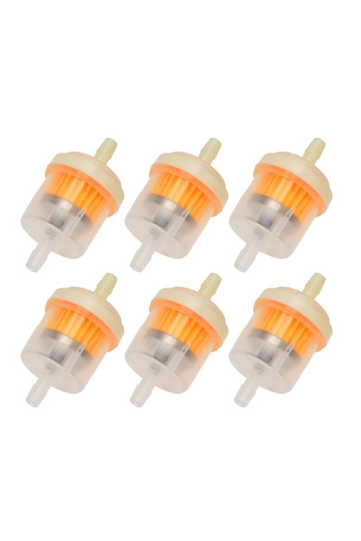 Choice3 6PC 3-12pcs Universal Gasoline Gas Fuel Gasoline Oil Filter for Motor...