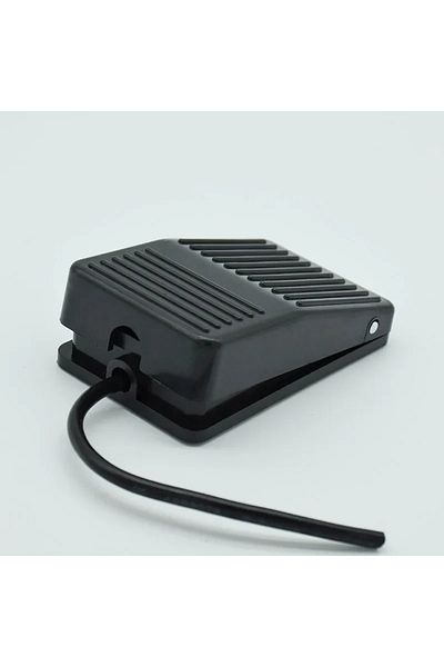 Choice 1pc 1pc black Foot switch SPDT Nonslip Metal Momentary Electric Power foot Pedal Switch