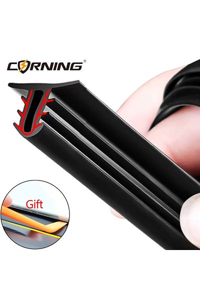 Choice 1.6m 160cm Car Dashboard Sealing Strip Interior Auto Leakproof Strips Noise Sound Insulation Rubber