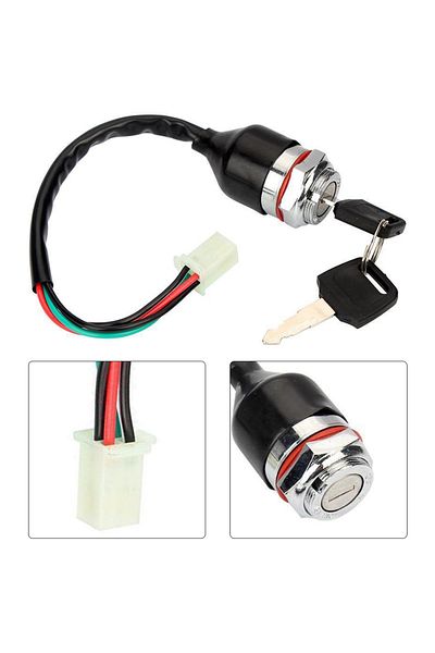 Choice Key Starter Switch Keywords Key Ignition Switch Easy Installation High Strength Key Ignition Swit...