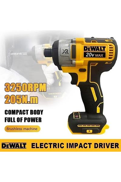 Dewalt Without battery DCF887 205N.m Brushless Electric Impact Driver Cordless Screwdriver Electric