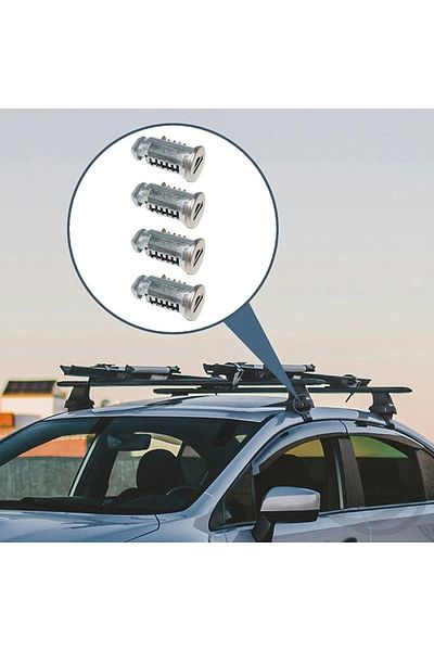 Choice Thule Lock Cylinder Kits 4 Pack, Keyed Alike Replacement for Bike Rack, Roof Racks, Ski Rack, Cro...