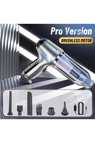 Choice updated PRO 95000PA Car Vacuum Cleaner Wireless Powerful Cleaning Machine Auto Robot Car Accessorie
