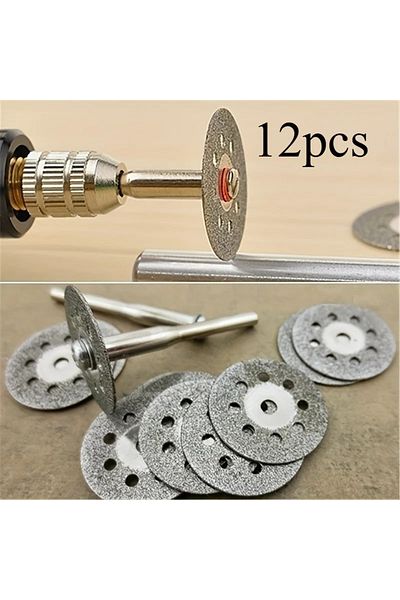 Choice 12pcs set 12Pcs/set 22mm Hss Cutting Disc Circular Saw Blade Metal Cut Off Abrasive Tools For Dremel