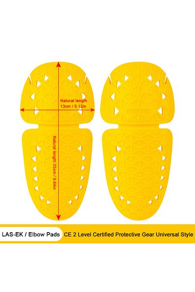 Choice 2PCS Elbow Pads CE Level 2 Certified Motorcycle Shoulder Elbow Back Protection Pad Racing Safety Ins