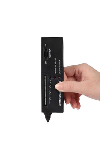 Choice black Diamond Tester Pen Portable Electronic Equipment Lightweight Stone Hardness Testing Pen Tool f