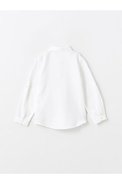 LC Waikiki Lcw Kids Long Sleeve Basic Boy's Shirt