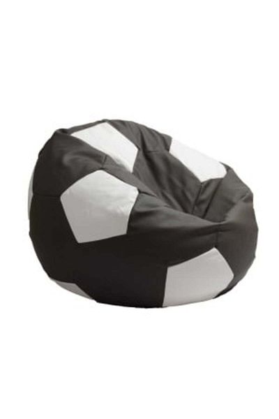 Pufrelax Telstar XXL Ball Armchair, Material Eco-leather - Dark Grey