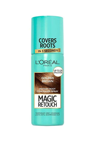 L'Oreal Paris Magic Retouch Instant Root Concealer Spray - Golden Brown - 75ml
