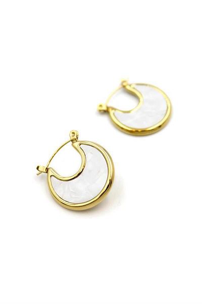 Rasanet Hoop Earrings - Gold