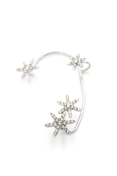 Rasanet Flower Cartilage Earrings - Silver