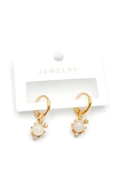 Rasanet Drop Earrings - Gold