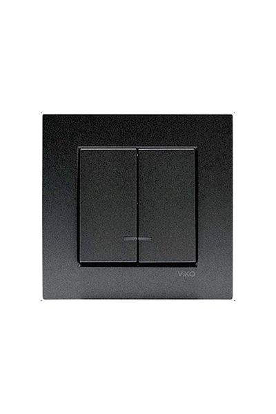Viko by Panasonic COMUTATOR CU LED NOVELLA FUMURIU FARA RAMA