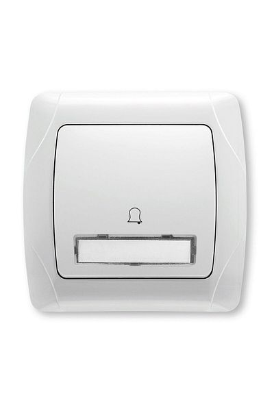Viko by Panasonic Buton sonerie CARMEN VIKO LED cu etichetă