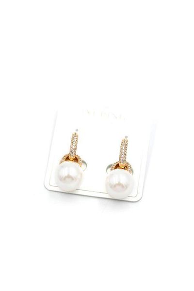 Rasanet Pearl Earrings - Rose