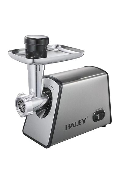 HALEY Meat Grinder 2600w, High Torque Cutter, Stainless Steel, Large Feeding Port, Easy To Clean