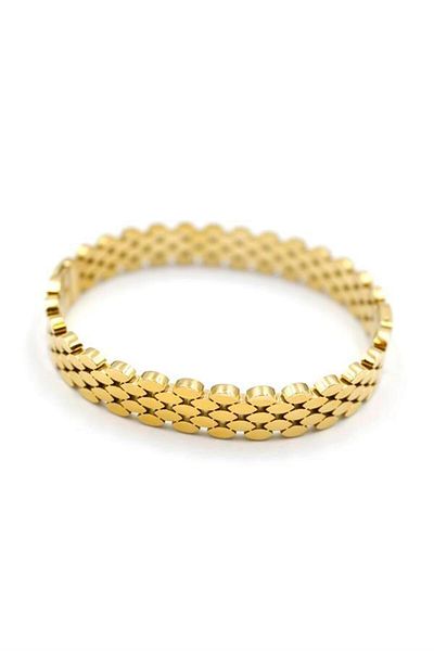Rasanet Oval Bracelet - Gold