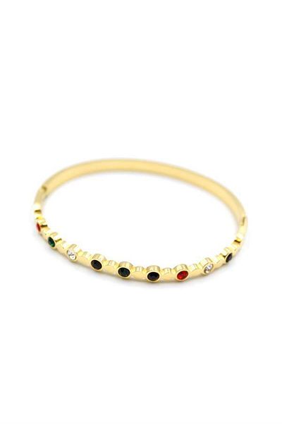 Rasanet Jewelled Bracelet - Gold