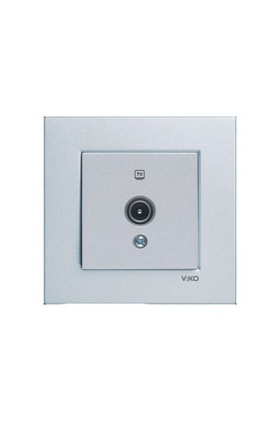 Viko by Panasonic PRIZA TV NOVELLA SILVER FARA RAMA