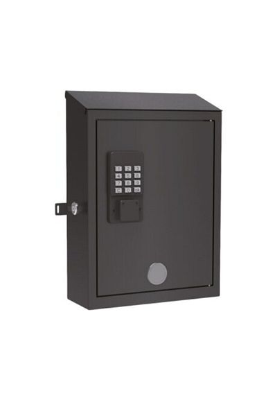 VENTLEX Smart Metal Mailbox Outdoor/Indoor, 4 Unlocking Modes, App, Wi-Fi 37x26x10cm